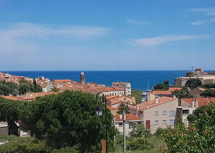 3amb31 - Pour 3 Personnes Avec Magnifique Vue Sur La Baie Collioure