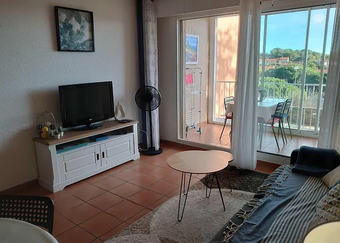 アパート 3amb31 - Pour 3 Personnes Avec Magnifique Vue Sur La Baie コリウール